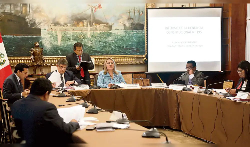 Subcomisión de Acusaciones aprueba destituir a Kenji, Ramírez y Bocángel