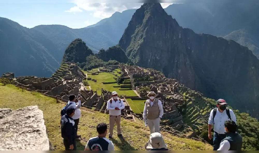 Cusco. Autoridades realizaron inspección a la ciudadela de Machu Picchu.