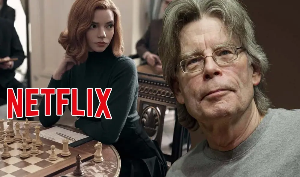 Gambito de dama forma parte del top 10 de películas y serie de Netflix Perú. : Netflix/Composición