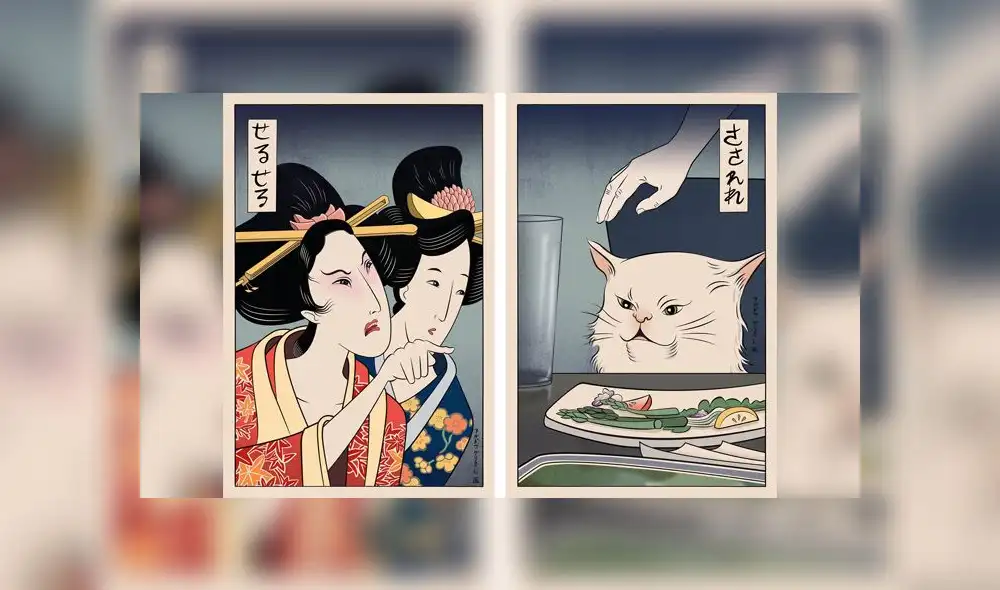 Desliza para disfrutar de todas las piezas que crearon los usuarios en Twitter inspirados en el famoso meme.