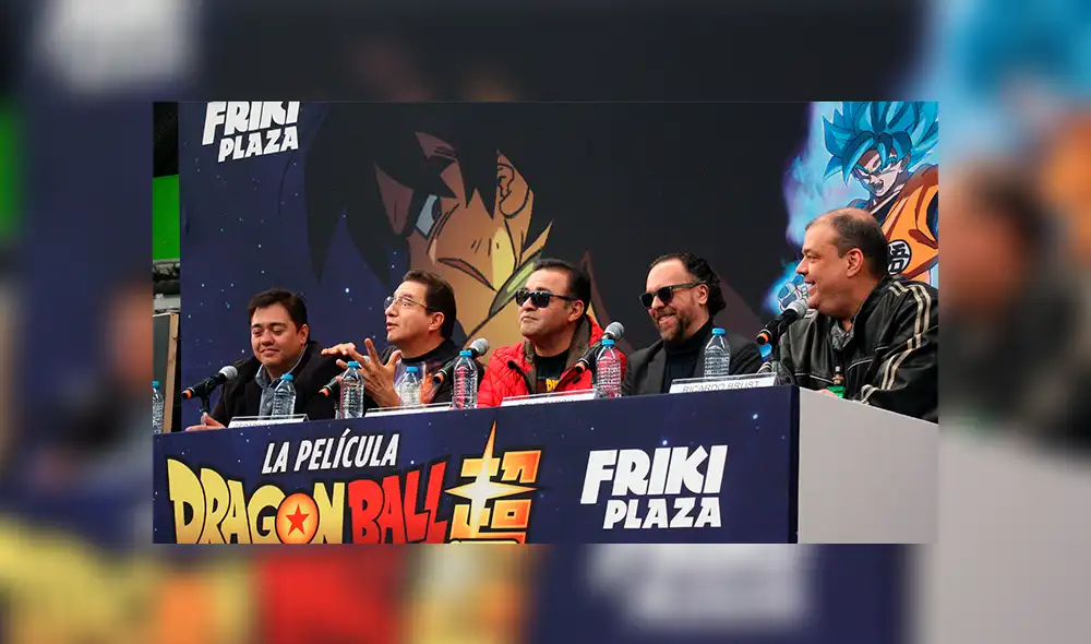Dragon Ball Super Broly: Así fue la conferencia de prensa con los actores de doblaje