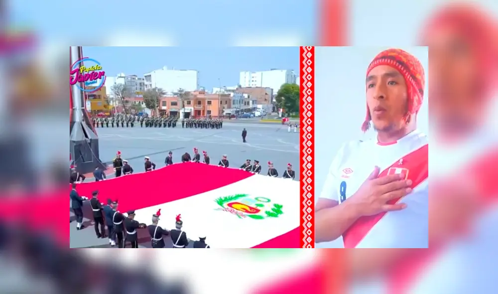 Javier Checya, conocido como “Papicha Javier” en las redes sociales, invitó a la población a entonar el himno nacional en quechua. Foto: Captura / YouTube Javier Checya, conocido como “Papicha Javier” en las redes sociales, invitó a la población a entonar el himno nacional en quechua. Foto: Captura / YouTube
