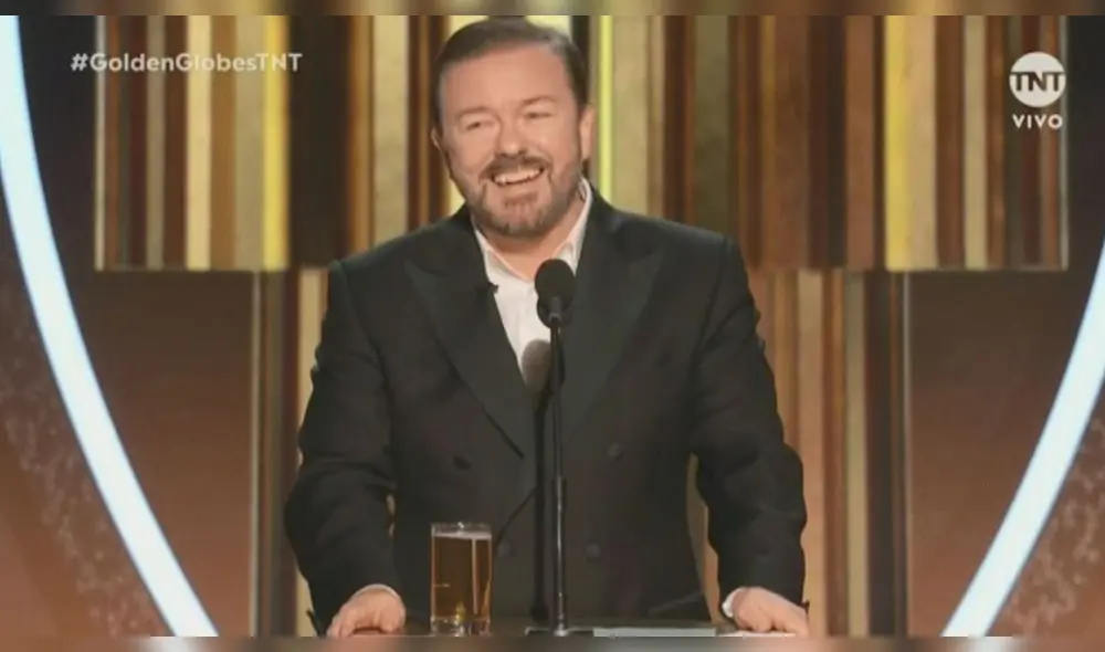 El presentador de la ceremonia bromeó sobre las diferencias de edades entre el actor y la modelo, que se llevan 23 años. El presentador de la ceremonia bromeó sobre las diferencias de edades entre el actor y la modelo, que se llevan 23 años.