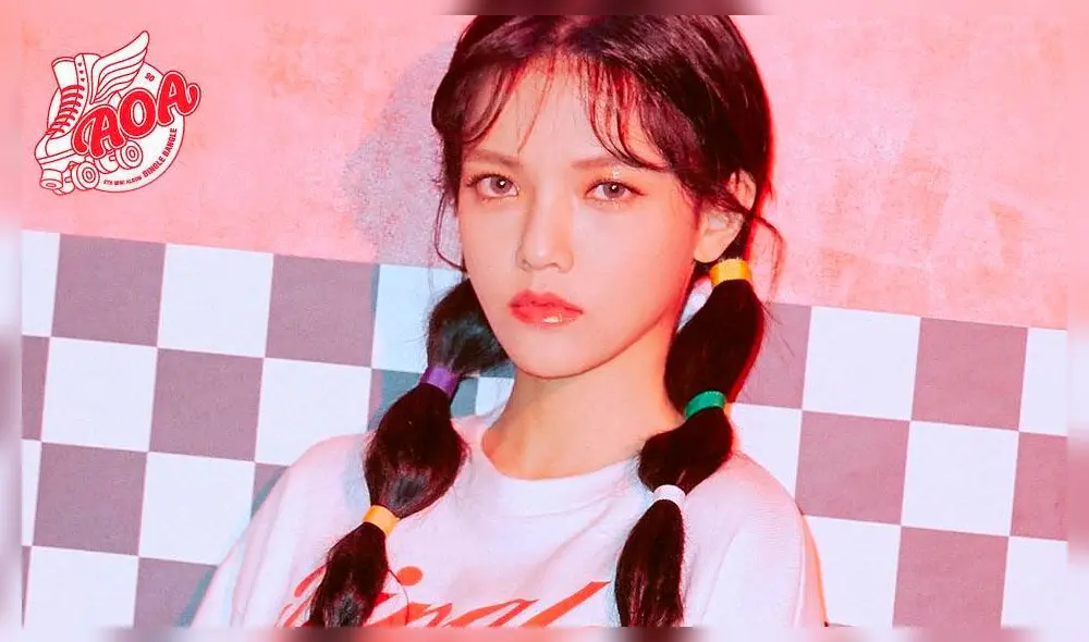 FNC Entertainment confirmó la salida de Jimin de AOA. Crédito: Instagram