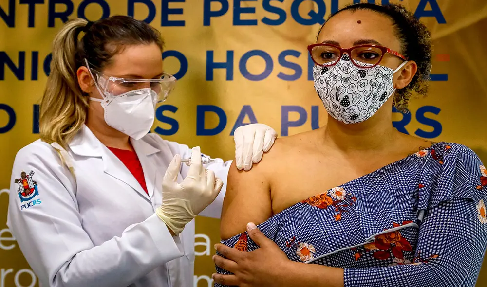 Sinovac lleva varios meses de negociaciones con autoridades locales de Brasil sobre su candidata a vacuna contra el coronavirus. Foto: AFP Sinovac lleva varios meses de negociaciones con autoridades locales de Brasil sobre su candidata a vacuna contra el coronavirus. Foto: AFP