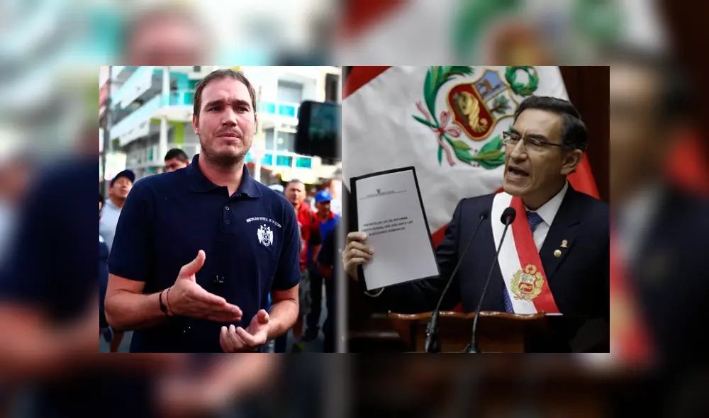 George Forsyth descartó postular a comicios George Forsyth descartó postular a comicios