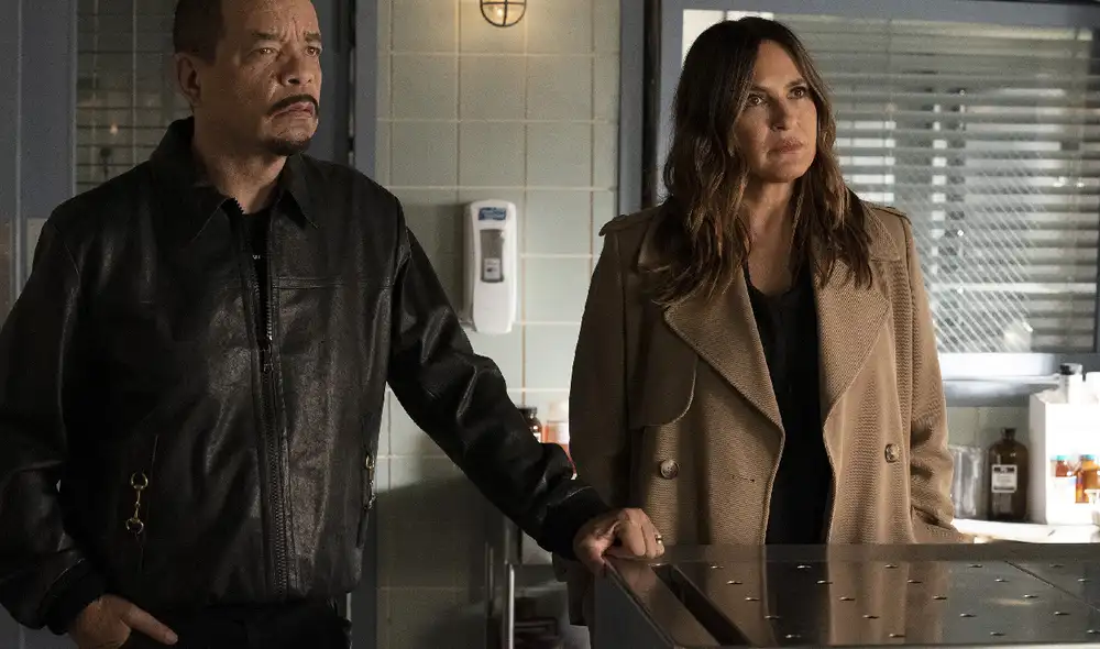 Olivia Benson (Mariska Hargitay) y Odafin Tutuola (Ice-T). 8Foto: Cortesía Universal TV)