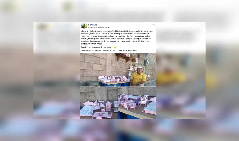 En Facebook, un joven divulgó la historia de un anciano que no consiguió vender sus productos y se volvió viral. En Facebook, un joven divulgó la historia de un anciano que no consiguió vender sus productos y se volvió viral.