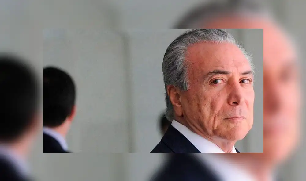 Michel Temer, expresidente de Brasil. Foto: El Cronista.