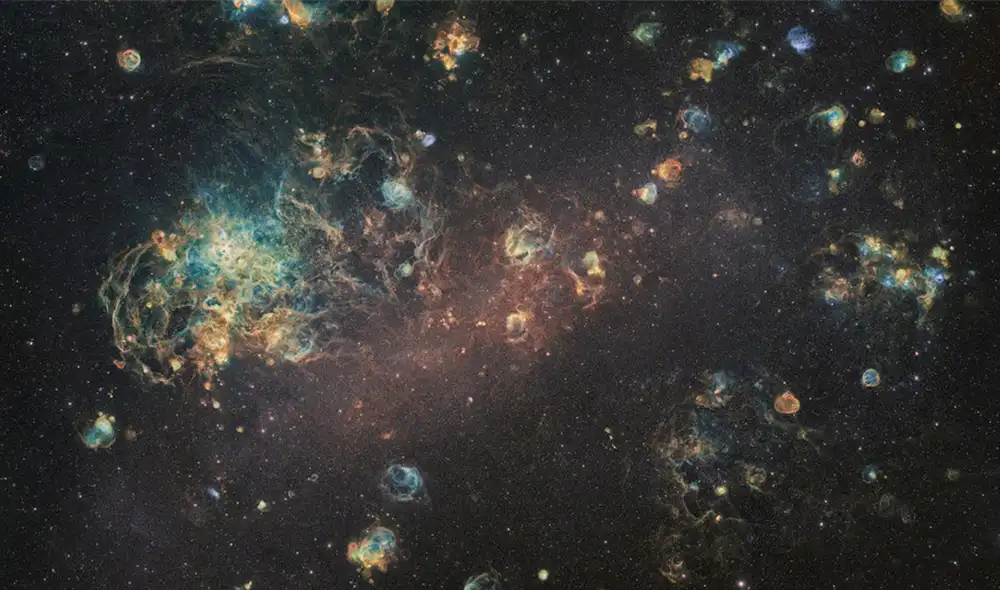 La Gran Nube de Magallanes es visible desde el hemisferio austral | Foto: NASA / APOD