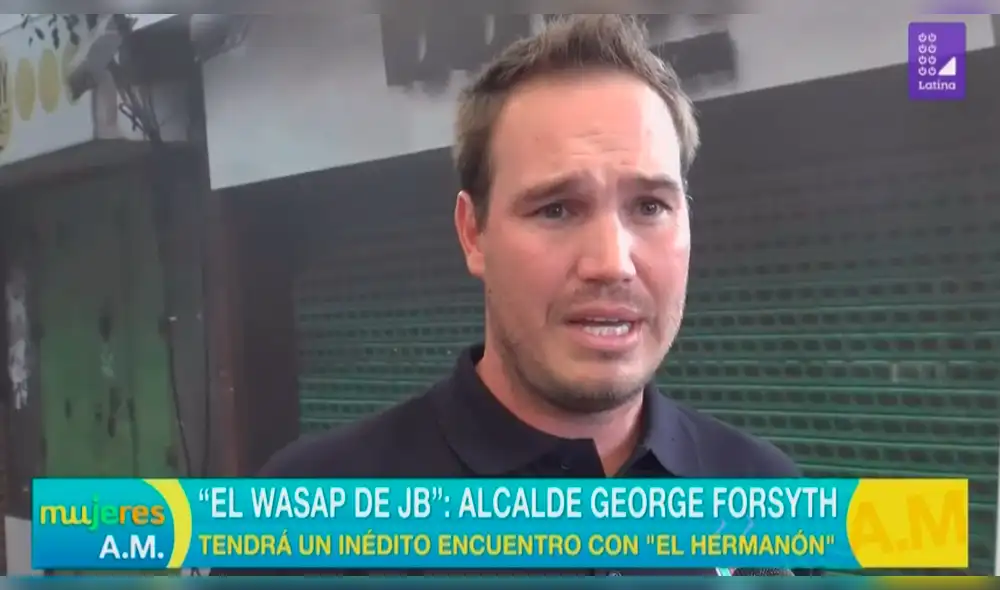 George Forsyth conoce a su doble 'George Yucayth' en 'El Wasap de JB'