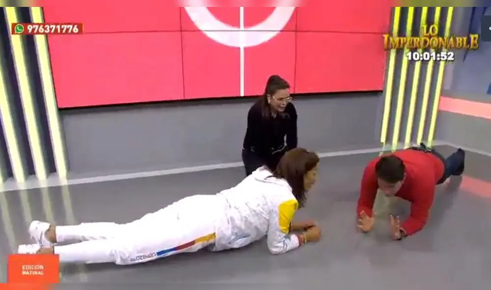 Cecilia Tait “humilla” a Milagros Leiva al darle clases de vóley