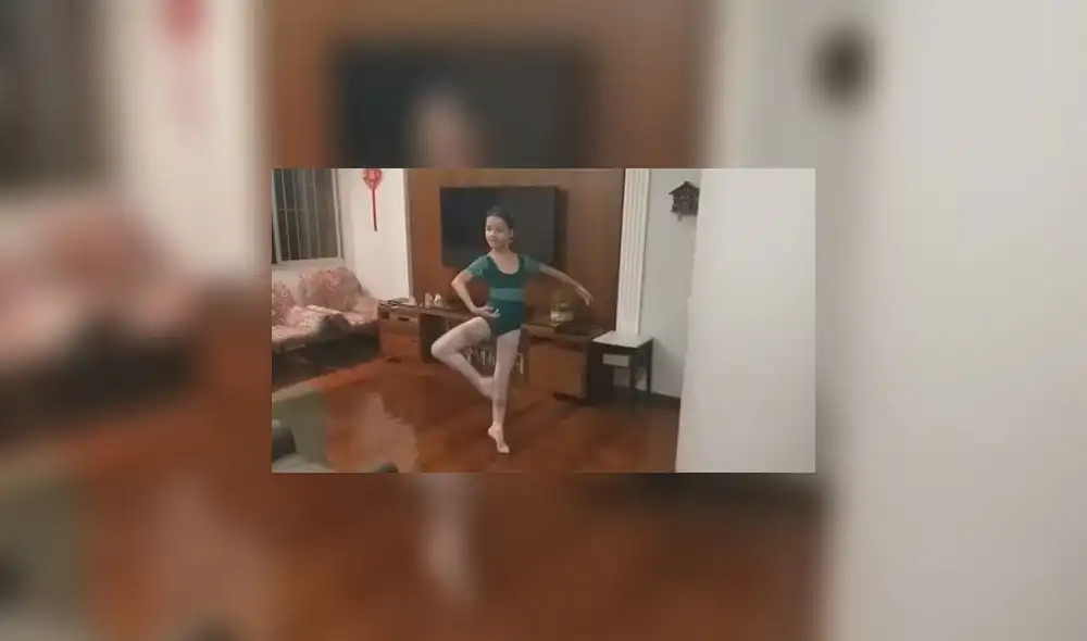“Yo creé la coreografía, escogí una canción y mandamos el vídeo por Instagram", contó la pequeña. Foto: Captura.