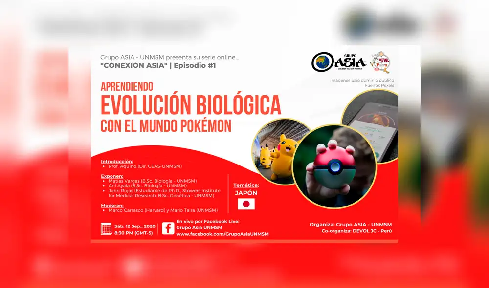 Desliza las imágenes hacia la izquierda para saber información sobre este evento que se ha vuelto tendencia. Foto: Grupo Asia UNMSM.