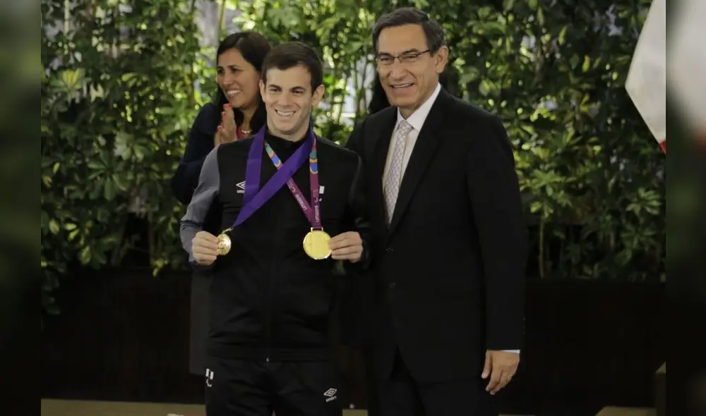 Martín Vizcarra felicitó a medallistas de Juegos Parapanamericanos [FOTOS]