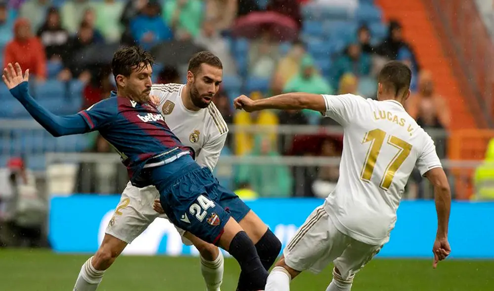Real Madrid vs. Levante por la Liga Santander