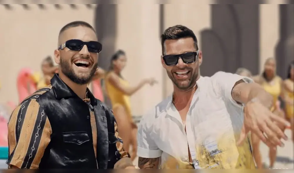 Maluma y Ricky Martin