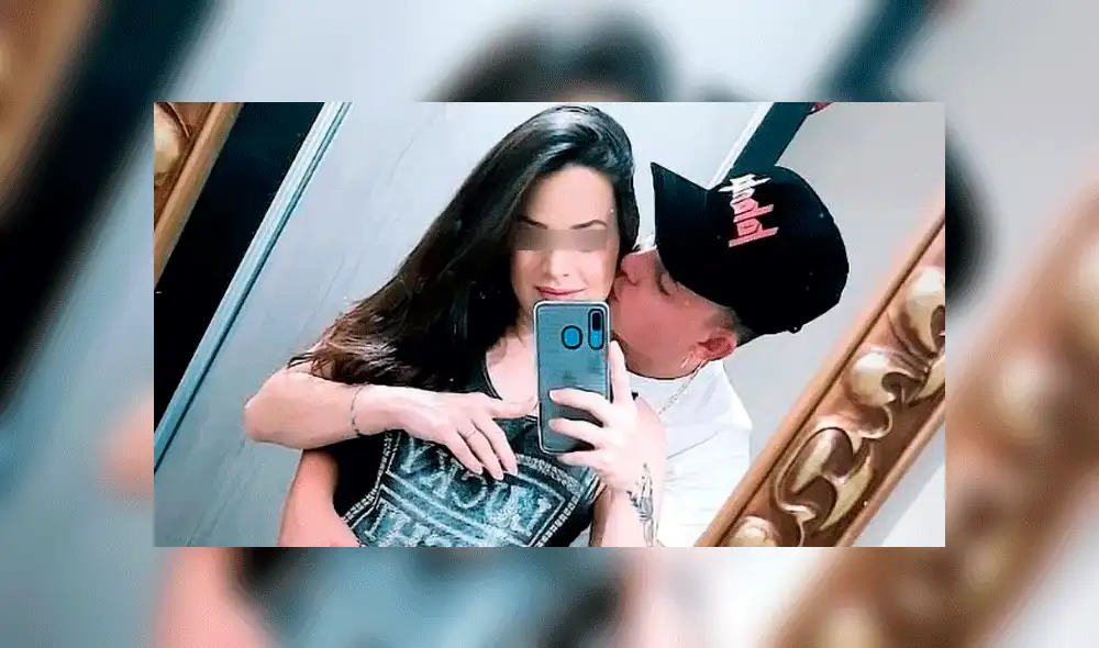 Larissa Blanco junto a su esposo Diego. "Ser mamá era su sueño", comenta el hombre. Foto: CEN.