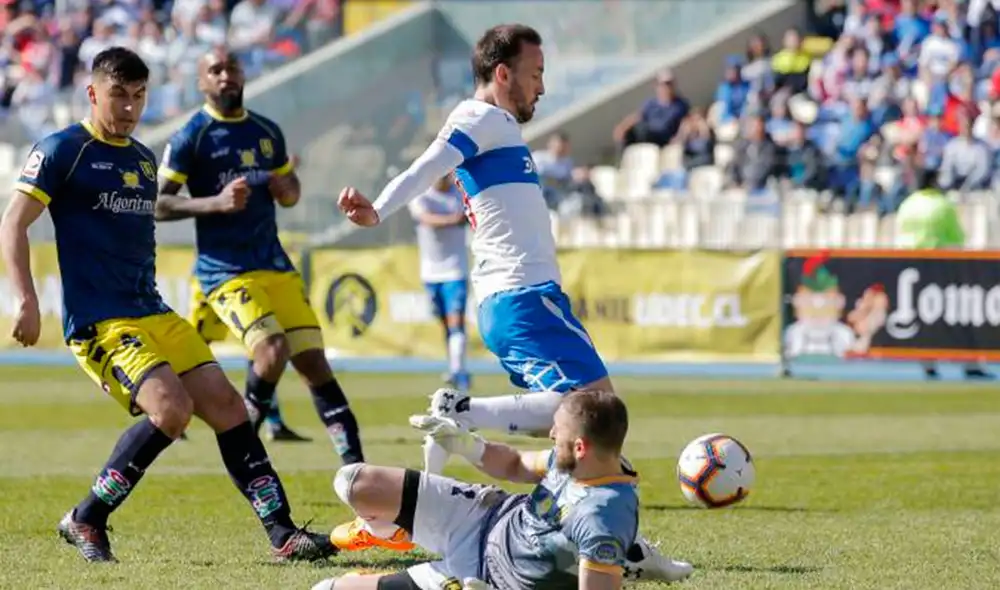 U Católica y Universidad Concepción se ven las caras por las fecha 14 de la liga chilena. Foto: