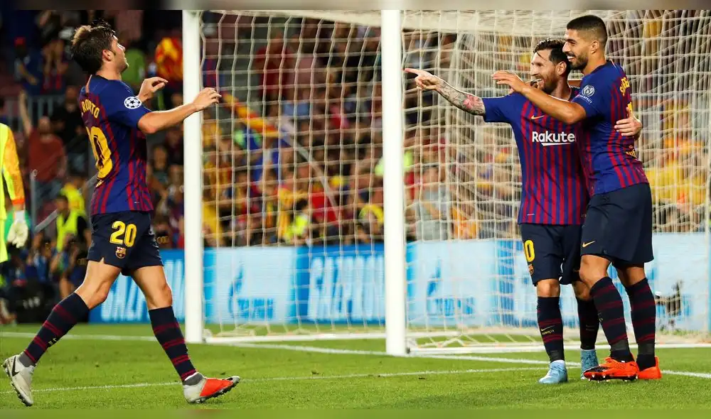 Barcelona aplastó 4-0 al PSV con triplete de Lionel Messi en la Champions [RESUMEN Y GOLES]