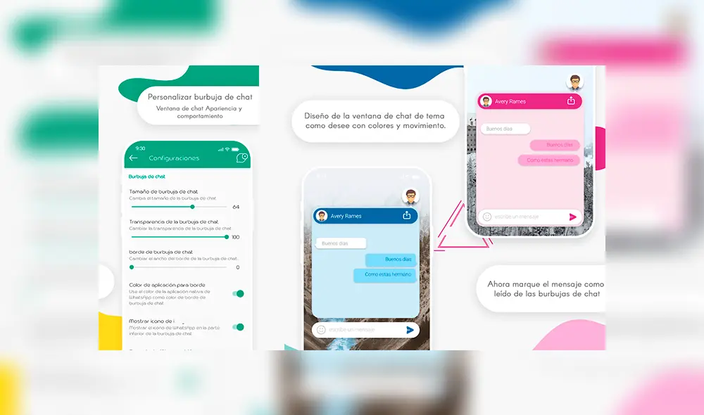 Aprende cómo añadir las burbujas de chats para WhatsApp. Aprende cómo añadir las burbujas de chats para WhatsApp.