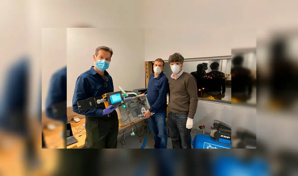 El respirador ha sido homologado por la Agencia Española del Medicamento y Productos Sanitarios. (Foto: Aula Magna)