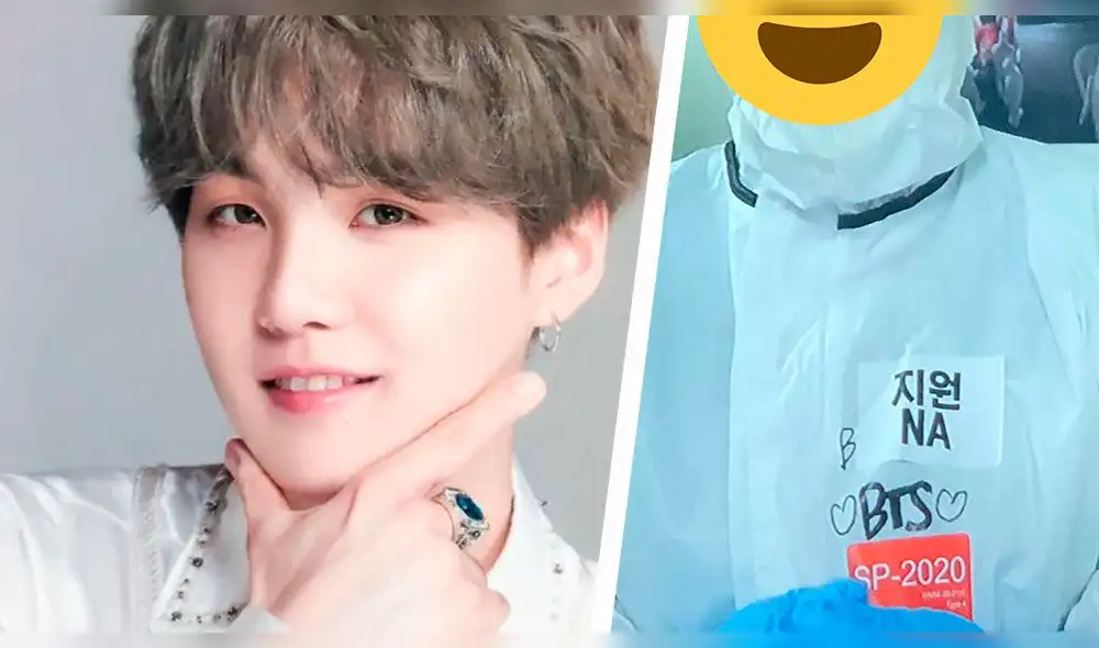 Una fan de BTS hizo público su oficio como enfermera y Yoongi la felicitó por su trabajo.