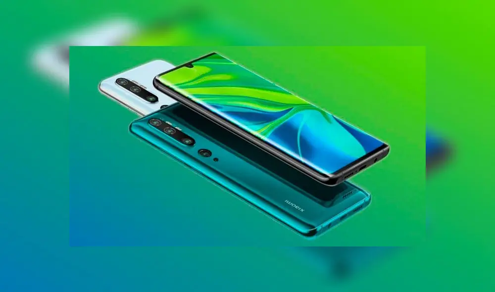 El Xiaomi Mi Note 10 Lite integra cuatro cámaras en su parte trasera.