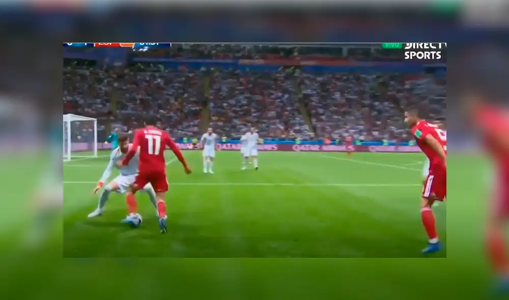 España vs Irán: dejan en ridículo a Piqué con huacha y casi llega el empate [VIDEO]