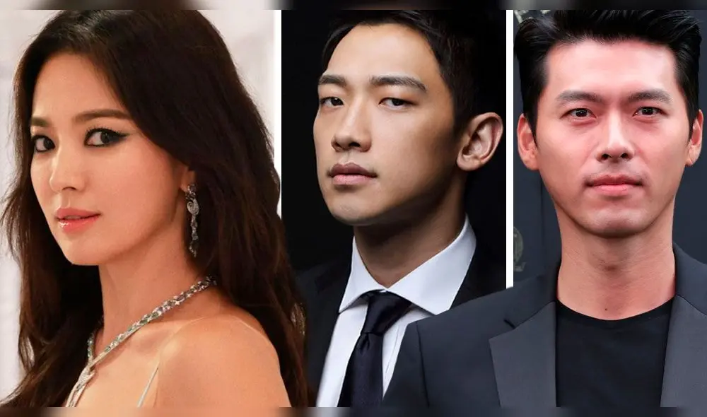 La actriz coreana Song Hye Kyo habría mantenido un triángulo amoroso con Bi Rain y Hyun Bin.