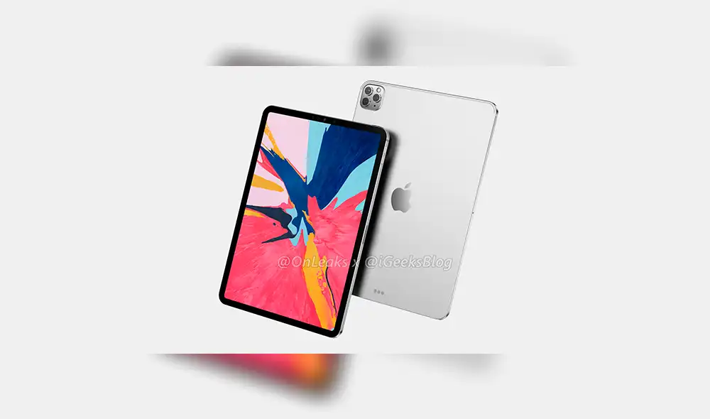 Los primeros renders revelarían el diseño del iPad Pro 2020.