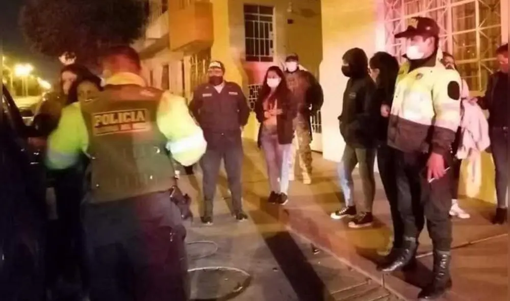 Policía sigue interviniendo fiestas en pandemia. Foto: Iletrados Noticias. Policía sigue interviniendo fiestas en pandemia. Foto: Iletrados Noticias.