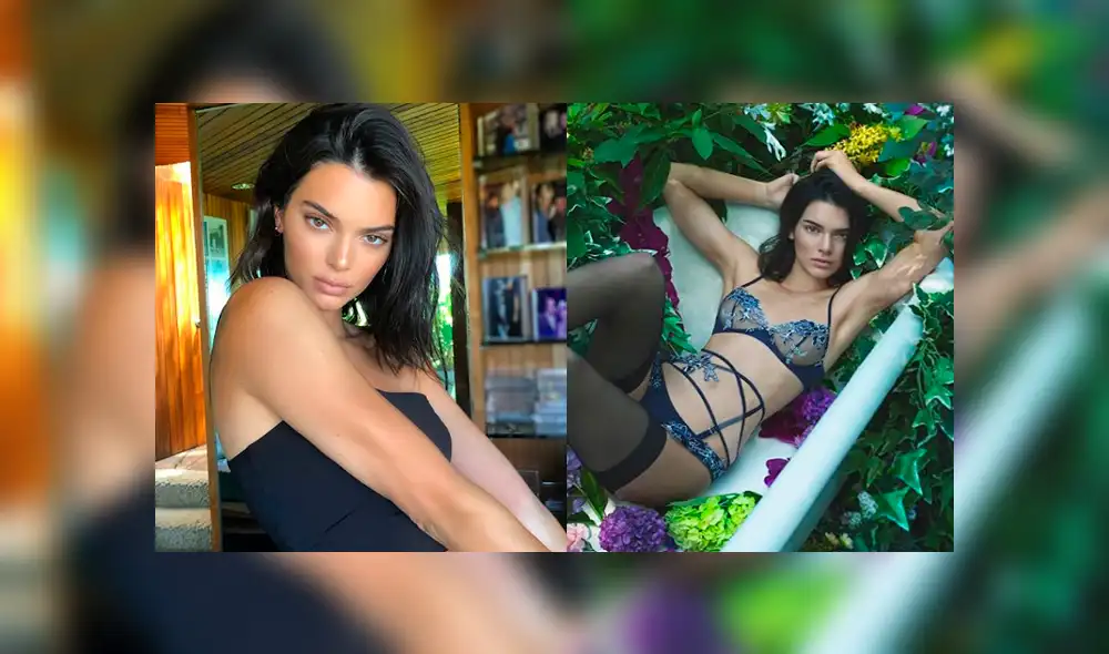 En Instagram, filtran imágenes de Kendall Jenner 'sin ropa' y fans enloquecen