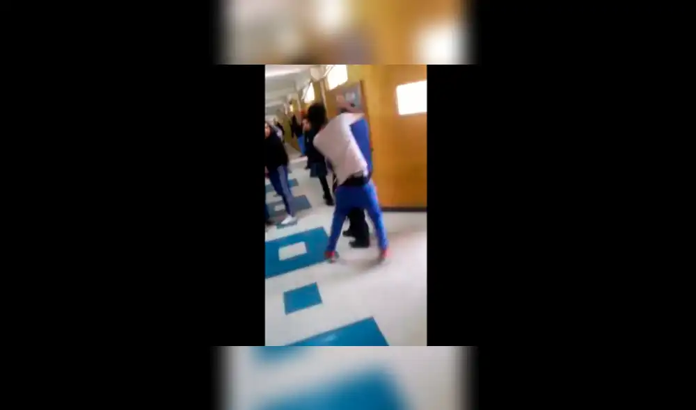 YouTube: profesor recibe brutal golpiza de su alumno durante la hora del recreo [VIDEO]