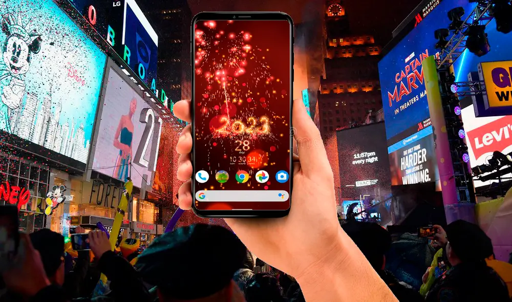 El Año Nuevo es una de las celebraciones más conocidas del mundo. Foto: Composición LR / AFP El Año Nuevo es una de las celebraciones más conocidas del mundo. Foto: Composición LR / AFP