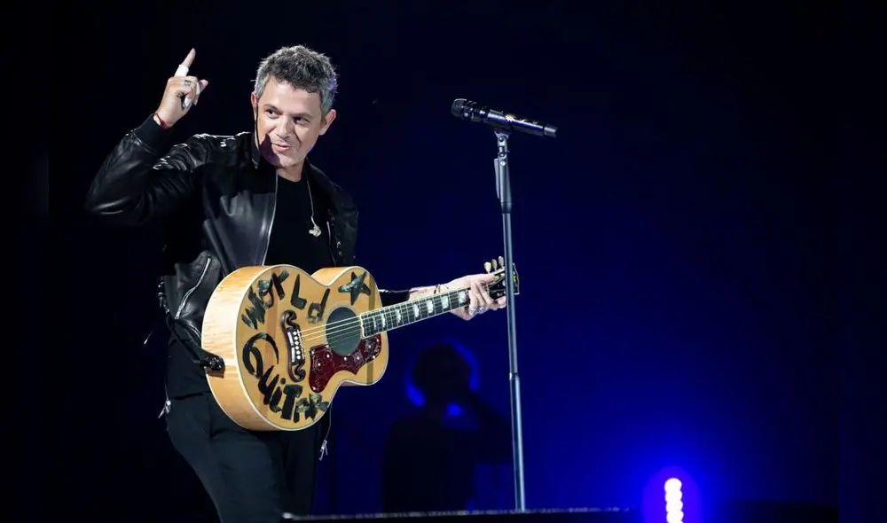 El pasado 13 de febrero, Alejandro Sanz dio un multitudinario concierto en el Perú.