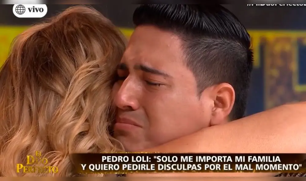 Pedro Loli se quiebra al pedir perdón a su familia