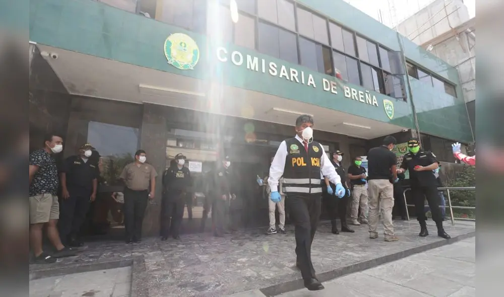 Breña: desinfectan comisaría tras confirmar que policía dio positivo a COVID-19 [VIDEO]