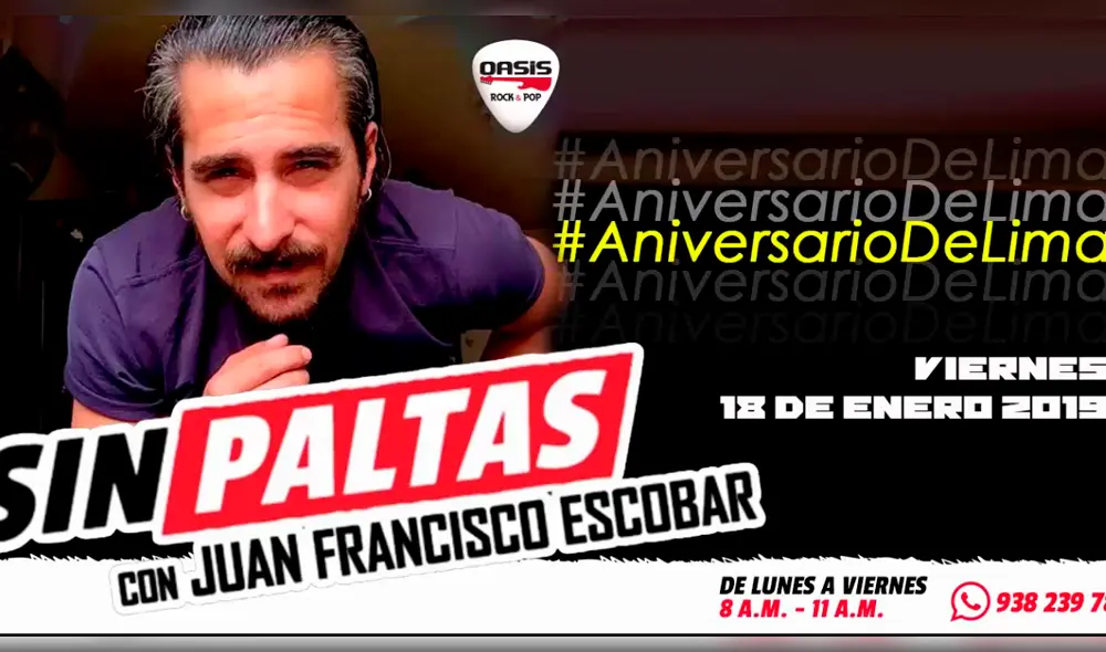 Juan Francisco Escobar: "Soy como un viejo achibolado y me respetan"