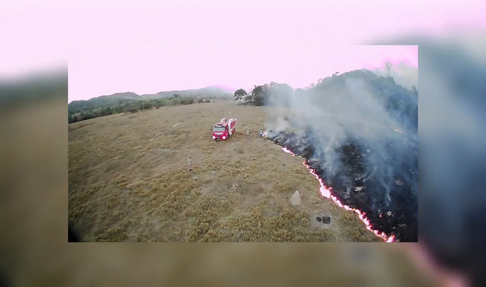 En 18 días incendio en Amazonía de Brasil devoró varias hectáreas de bosque: así se ven los daños desde satélite [VIDEOS]