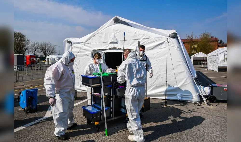 Italia contabiliza 5.476 muertos con coronavirus, 651 más en 24 horas. Foto: AFP.