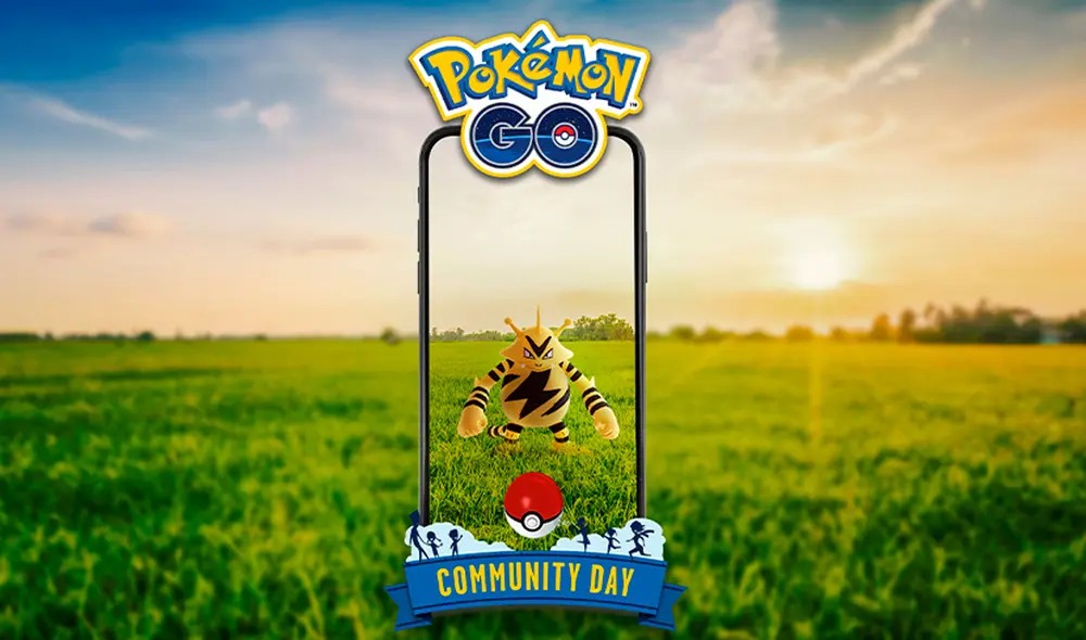 El Community Day de Electabuzz se realizará hoy domingo 15 de noviembre, hasta las 5:00 p. m. hora local. Foto: Niantic El Community Day de Electabuzz se realizará hoy domingo 15 de noviembre, hasta las 5:00 p. m. hora local. Foto: Niantic