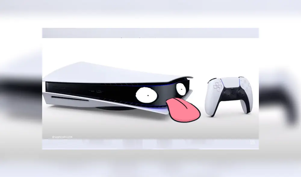 Meme de PS5. Foto: Twitter.