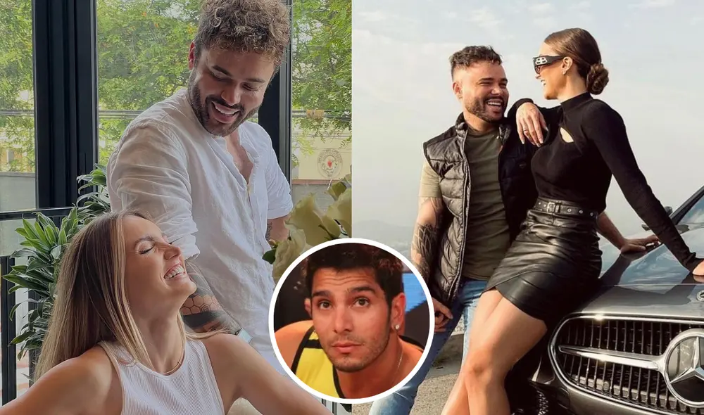 ¿Rafael Cardozo quedó en el olvido? Cachaza se presenta con misterioso hombre. Foto: composición LR/ @carolreali/Instagram/ captura de América TV