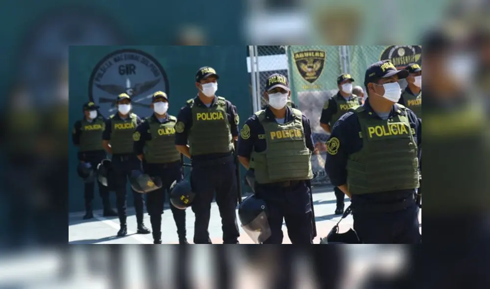 Policías se contagiaron durante patrullaje en la vía pública. (Foto: Difusión) Policías se contagiaron durante patrullaje en la vía pública. (Foto: Difusión)