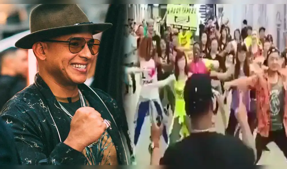Daddy Yankee es sorprendido en aeropuerto por fans chinos bailando 'Dura' [VIDEO]
