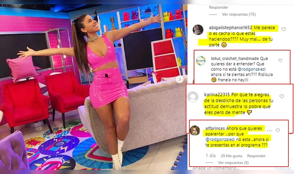 Tilsa Lozano minimiza a Yahaira Plasencia: “Supuestamente eres una artista internacional”