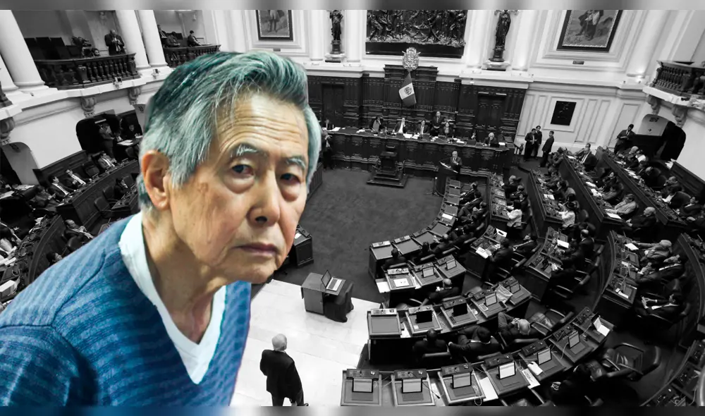 El Pleno, gracias a Fuerza Popular, aprobó proyecto que beneficia a Alberto Fujimori