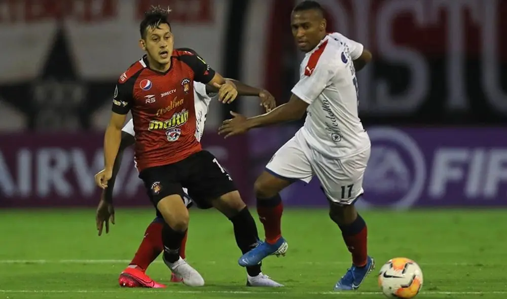Cacaras vs. Independiente de Medellín se enfrentan en la jornada 5 de la Copa Libertadores. Foto: EFE Cacaras vs. Independiente de Medellín se enfrentan en la jornada 5 de la Copa Libertadores. Foto: EFE