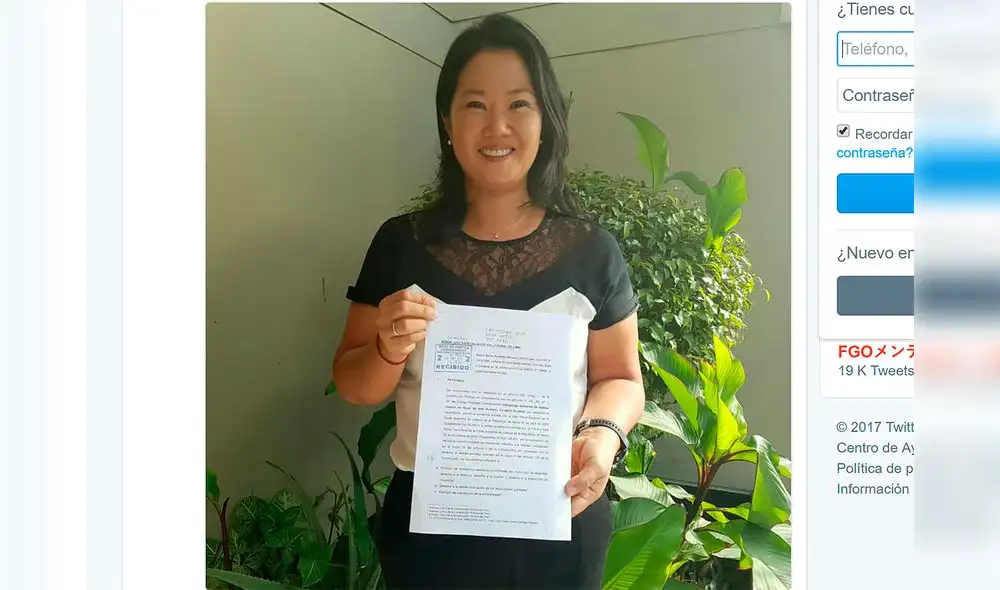 Keiko Fujimori presenta habeas corpus para anular la sentencia a su padre